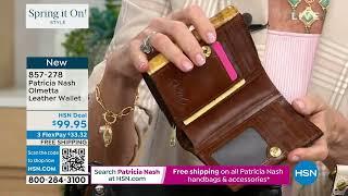 Patricia Nash Olmetta Leather Wallet