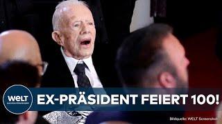 USA: „Dass er noch lebt, überrascht ihn selbst!“ Ex-US-Präsident Jimmy Carter wird 100 Jahre alt!