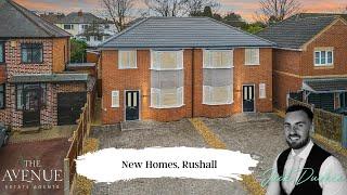 Explore the Stunning New Build Development of Four Homes in Rushall, Walsall - A Complete Tour!