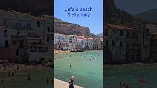 WOW!!!  #cefalu #sicily #beach