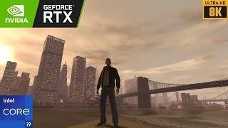 GTA IV CE Fusion Fix - 8K Ultra Settings - RTX 4090 13900KS Performance