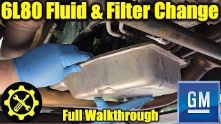 2014 - 2019 Silverado & Sierra 6L80 Transmission Fluid & Filter Change - Easy Pan Removal!