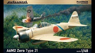 In Box Review : A6M2 Zero Type 21 : Eduard : 1/48 Scale Model