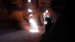 A Glimpse of Upper Antelope Canyon - The Place Where Water Runs Through Rocks