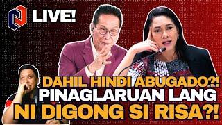 PINAGLARUAN lang ni Digong Duterte si Risa Hontiveros dahil HINDI ABUGADO?!