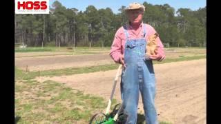 Planting Field Corn with the Hoss Garden Seeder