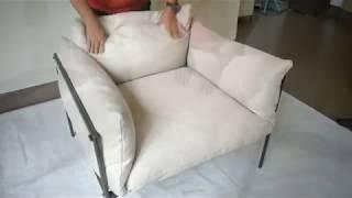 How To Assemble + Remove Cushions On Our Hebrides Lounge Chair Tutorial