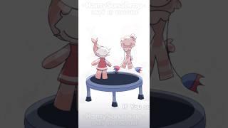 TRAMPOLINE‍️( Shrimpo and Goob)Ib: @KhaiSaja._  #alightmotion #trending #dandysworld #animation