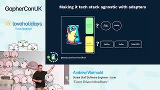 Event Driven Workflows - Andrew Wormald, Luno