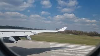 Flight LH410 take off  from MUC airport lufthansa A340