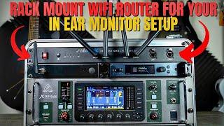 Rack Mount WIFI ROUTER For Your IN EAR MONITOR Setup! 