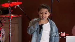 Leo Mkrtchyan ( JESC 2024) and his mother Hripsime Hakobyan - Lose Control (Ners Ari, 25/09/2024)