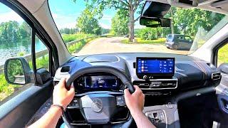 NEW 2024 Citroen Berlingo [ SHINE 1.5D 130hp ] - POV Test Drive | Consumption information