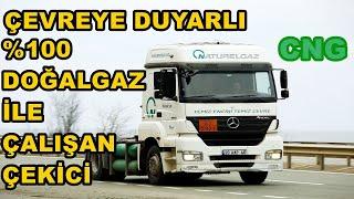 CNG İLE ÇALIŞAN ARAÇ İLE FOSİL YAKIT KULLANAN ÇEKİCİ ARASINDAKİ MUHTEŞEM YAKIT FARKI