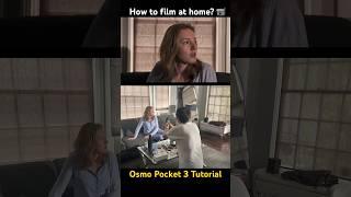 How to Film a Movie at Home  | DJI Osmo Pocket 3 Tutorial