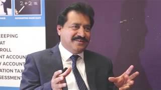 Gorakh Dhanda with Ex Food Minister AJK Javed Iqbal Badanavi by Abrar Qureshi