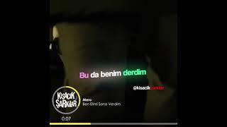 Mero - Ben Elimi Sana Verdim (kısacık şarkılar) #kısacıkşarkılar