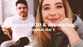 Vlogmas 2020 & Decorating for Christmas | VLOGMAS