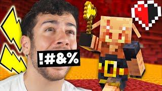 I Get SHOCKED If I Take Damage in Minecraft...