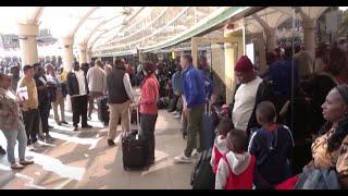 Passengers stranded, flights canceled due to strike at Jomo Kenyatta Airport