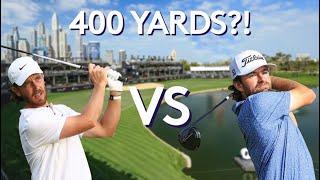 Tommy Fleetwood vs Cameron Young | Long Drive Competition