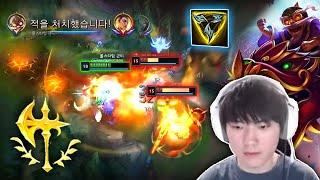 JackeyLove Corki : CONQUERING KOREAR HighElo - Engsub