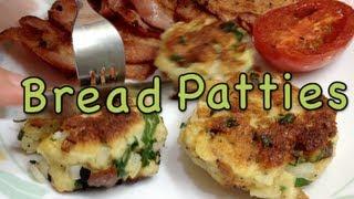 Bread Patties Vegetarian Budget Video Recipe cheekyricho