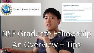 NSF Graduate Fellowship: Overview for Beginners