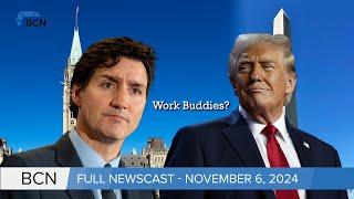 Can Trudeau & Trump get along & Poilievre slams Libs for not preventing US tariffs l Nov 6, 24 l BCN