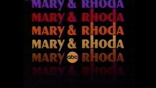 Mary & Rhoda (Full Movie Premiere February 7, 2000 KFSN ABC)