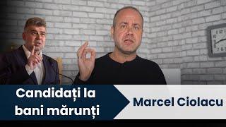 Noi pe cine votăm? Candidați la bani mărunți: Marcel Ciolacu