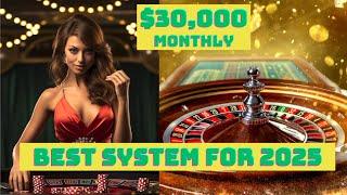 BEST ROULETTE STRATEGY FOR 2025: How to win $30k a month!