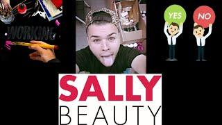 I worked at Sally Beauty Supply