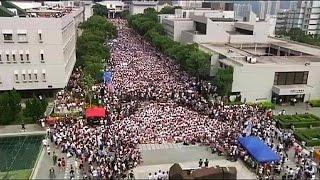 Students join Hong Kong pro-democracy protests