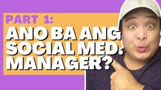 Module 4 Part 1: Social Media Manager vs Marketer?