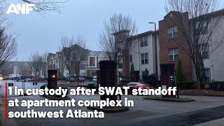 Hours-long standoff in southwest Atlanta comes to an end