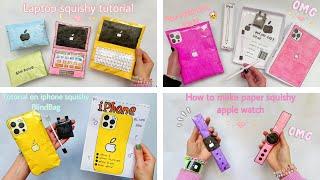 making paper iphone squishy & MacBook & iPad & Applewatch| paper squishy | papersquishy,squishy