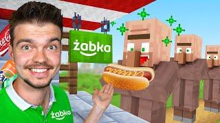 OTWORZYŁEM SKLEP ŻABKA w Minecraft! 