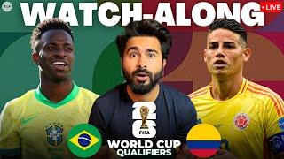 Brazil v Colombia Live Score | World Cup qualifiers 2026 LIVE Reactions & Watchalong