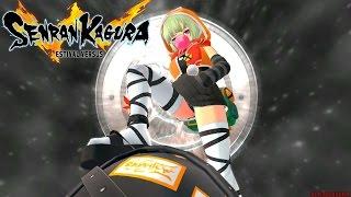 Senran Kagura: Estival Versus - English Naraku DLC Gameplay