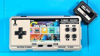 Family Pocket FC3000 V2 Classic Handheld Gaming Console - IPS Screen 4000+ Games - Review