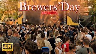 Brewers' Day Klaipėda 23 Lithuania Walking Tour 4K