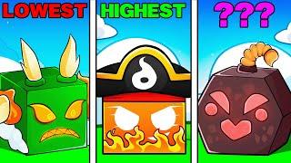 Ranking Weakest to Strongest Blox Fruits!