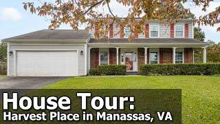 MLS House Tour: 9539 Harvest Place in Manassas, VA - Spacious Home With Sunroom, Deck