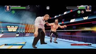 wwe mayhem,  One Shot boss Jake the snake (Corporate Kane vs Jake Robert's) Retro madness - mayhem