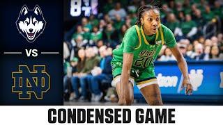 UConn vs. Notre Dame Condensed Game | 2024-25 ACC Women's Basketball