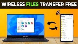 How to Transfer Files From Mobile To Laptop Without Data Cable | Share Files From Mobile To Laptop