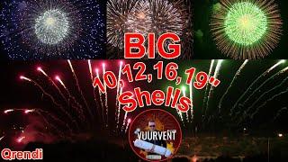 BIG FIREWORKS - 10, 12, 16, 19 Inch Ball Shells - Beraq & Kulur Shells - Santa Maria 2020