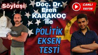  POLITICAL COMPASS TEST with Assoc. Prof. Eren KARAKOÇ | Talk (25.05.2024)