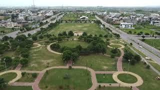 Multi Zoo & Football Ground in one shot Drone view | Multi Gardens B17 Islamabad |